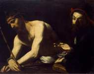 Caracciolo Giovanni Battista Battistello Christ and Caiaphas  - Hermitage